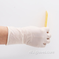 Wegwerpbare latex -onderzoekshandschoenen latex examenhandschoenen